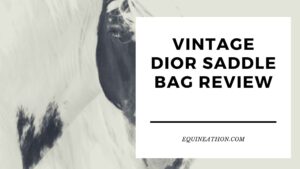 Vintage Dior Saddle Bag Review